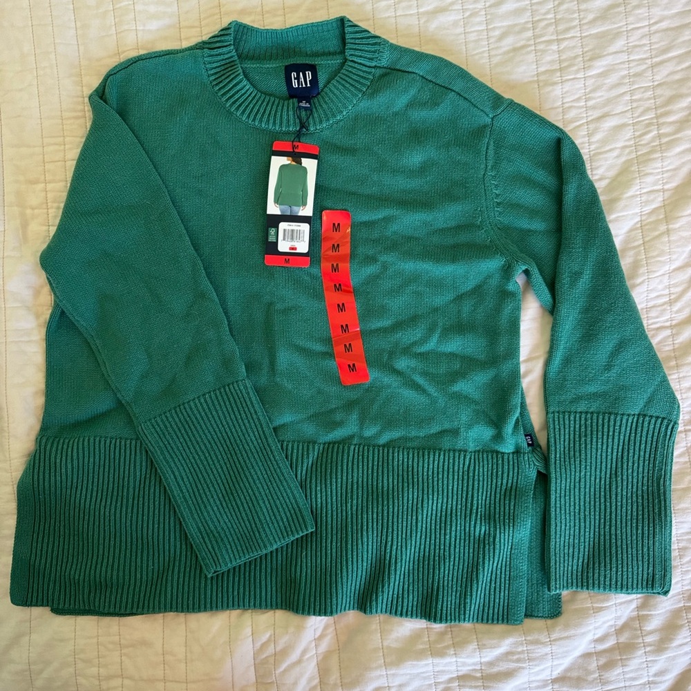 NWT GAP 100% Cotton Pullover Sweater size M